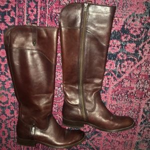 Leather Frye Riding Boots